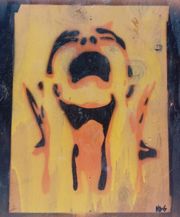 Spraypaint Scream